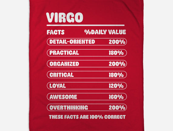 Virgo Facts Chart