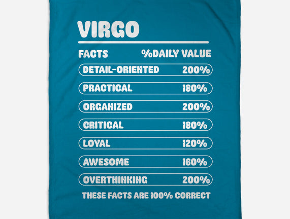 Virgo Facts Chart