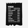 Virgo Facts Chart-None-Polyester-Shower Curtain-MaxoArt