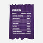 Virgo Facts Chart-None-Polyester-Shower Curtain-MaxoArt