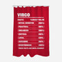 Virgo Facts Chart-None-Polyester-Shower Curtain-MaxoArt