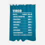 Virgo Facts Chart-None-Polyester-Shower Curtain-MaxoArt