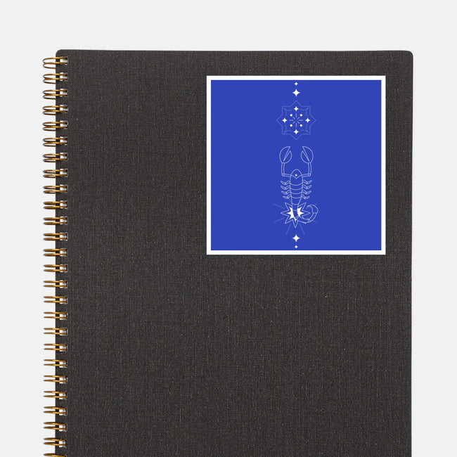 Scorpio Doodle-None-Glossy-Sticker-MaxoArt