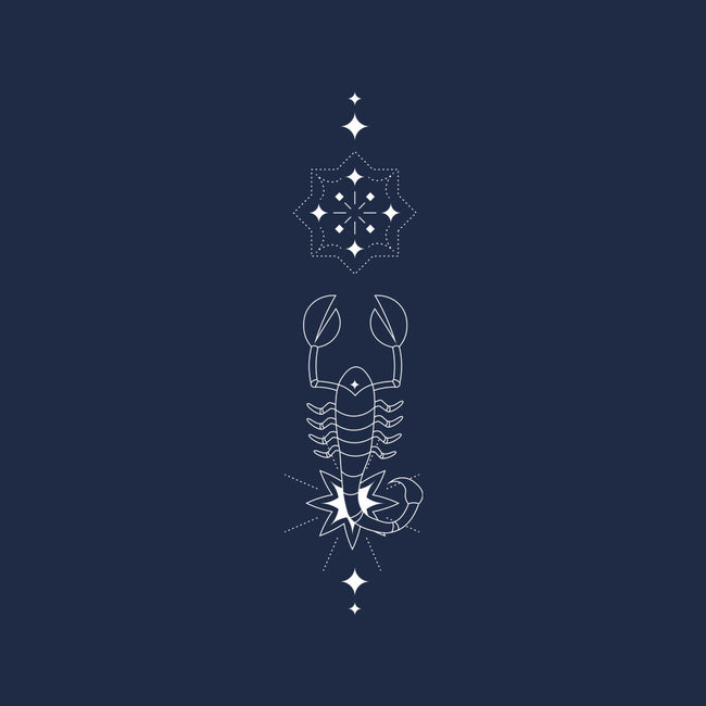 Scorpio Doodle-None-Basic Tote-Bag-MaxoArt