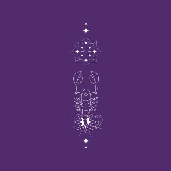 Scorpio Doodle-Mens-Basic-Tee-MaxoArt