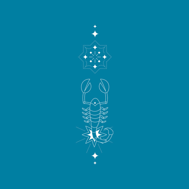 Scorpio Doodle-Mens-Basic-Tee-MaxoArt