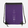 Scorpio Doodle-None-Drawstring-Bag-MaxoArt