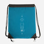 Scorpio Doodle-None-Drawstring-Bag-MaxoArt