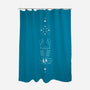 Scorpio Doodle-None-Polyester-Shower Curtain-MaxoArt