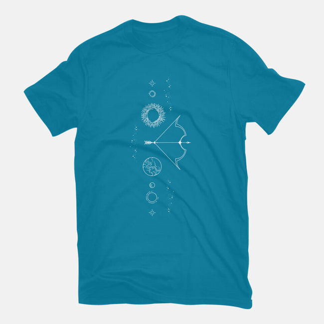 Sagittarius Doodle-Mens-Premium-Tee-MaxoArt
