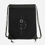 Sagittarius Doodle-None-Drawstring-Bag-MaxoArt