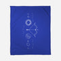 Sagittarius Doodle-None-Fleece-Blanket-MaxoArt