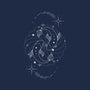 Pisces Doodle-Mens-Premium-Tee-MaxoArt
