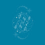Pisces Doodle-Womens-Basic-Tee-MaxoArt