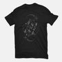 Pisces Doodle-Womens-Fitted-Tee-MaxoArt