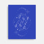 Pisces Doodle-None-Stretched-Canvas-MaxoArt