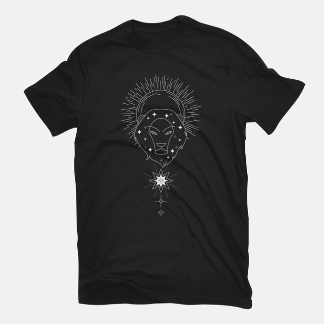 Leo Doodle-Mens-Heavyweight-Tee-MaxoArt