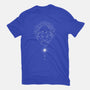Leo Doodle-Womens-Fitted-Tee-MaxoArt