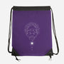 Leo Doodle-None-Drawstring-Bag-MaxoArt