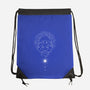 Leo Doodle-None-Drawstring-Bag-MaxoArt
