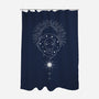 Leo Doodle-None-Polyester-Shower Curtain-MaxoArt