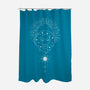 Leo Doodle-None-Polyester-Shower Curtain-MaxoArt
