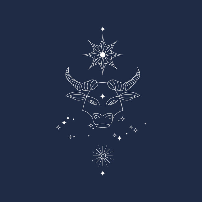 Taurus Doodle-None-Basic Tote-Bag-MaxoArt