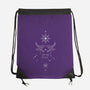 Taurus Doodle-None-Drawstring-Bag-MaxoArt