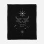 Taurus Doodle-None-Fleece-Blanket-MaxoArt