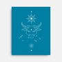 Taurus Doodle-None-Stretched-Canvas-MaxoArt