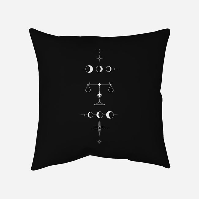 Libra Doodle-None-Removable Cover w Insert-Throw Pillow-MaxoArt