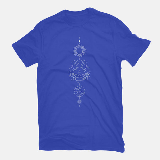 Cancer Doodle-Unisex-Basic-Tee-MaxoArt