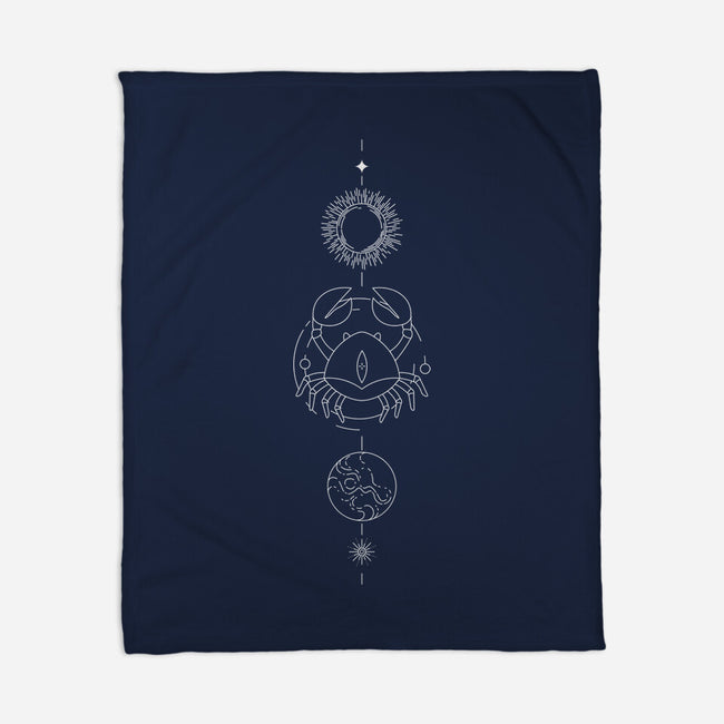Cancer Doodle-None-Fleece-Blanket-MaxoArt