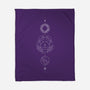 Cancer Doodle-None-Fleece-Blanket-MaxoArt