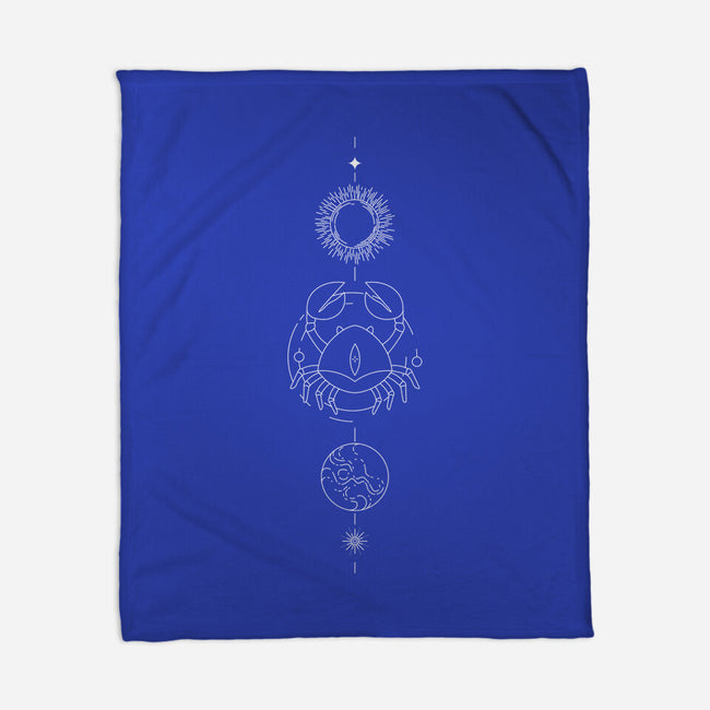 Cancer Doodle-None-Fleece-Blanket-MaxoArt