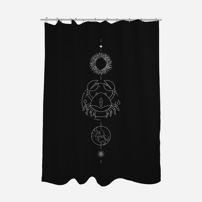 Cancer Doodle-None-Polyester-Shower Curtain-MaxoArt