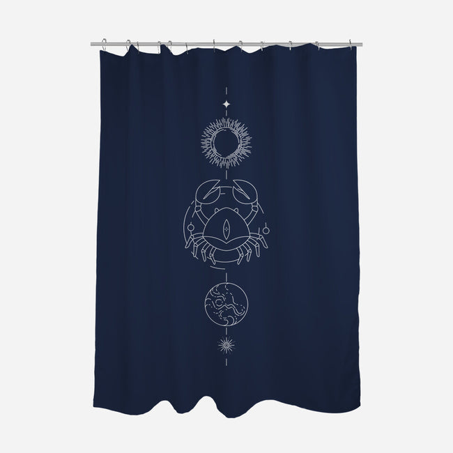 Cancer Doodle-None-Polyester-Shower Curtain-MaxoArt