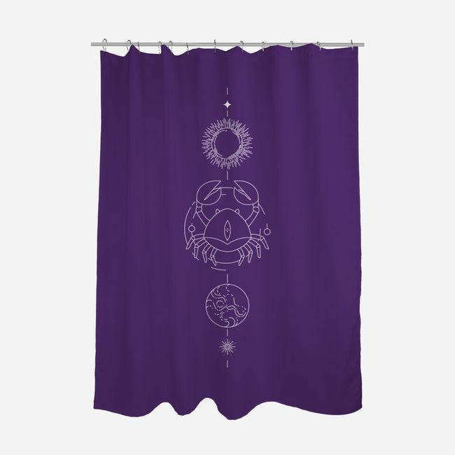 Cancer Doodle-None-Polyester-Shower Curtain-MaxoArt