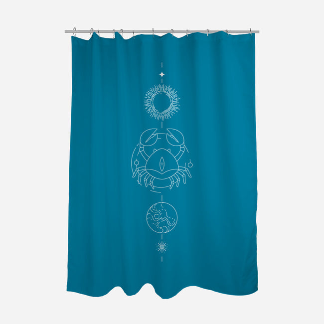 Cancer Doodle-None-Polyester-Shower Curtain-MaxoArt