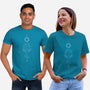 Cancer Doodle-Unisex-Basic-Tee-MaxoArt