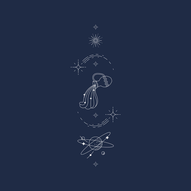 Aquarius Doodle-Mens-Premium-Tee-MaxoArt