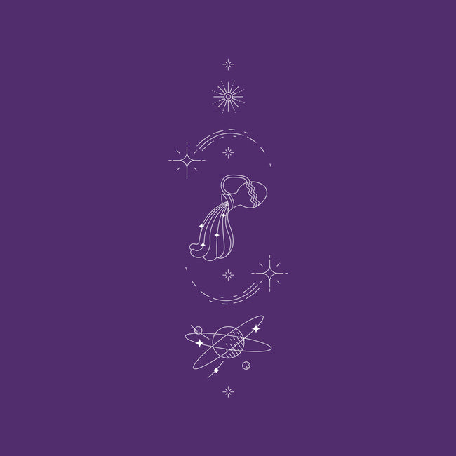 Aquarius Doodle-Womens-Racerback-Tank-MaxoArt