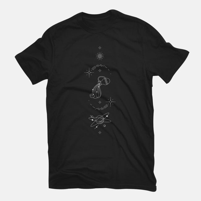 Aquarius Doodle-Mens-Heavyweight-Tee-MaxoArt