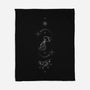 Aquarius Doodle-None-Fleece-Blanket-MaxoArt
