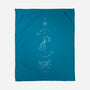 Aquarius Doodle-None-Fleece-Blanket-MaxoArt