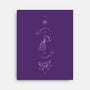 Aquarius Doodle-None-Stretched-Canvas-MaxoArt