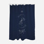 Aquarius Doodle-None-Polyester-Shower Curtain-MaxoArt