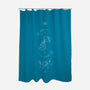 Aquarius Doodle-None-Polyester-Shower Curtain-MaxoArt