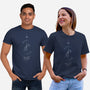 Aquarius Doodle-Unisex-Basic-Tee-MaxoArt