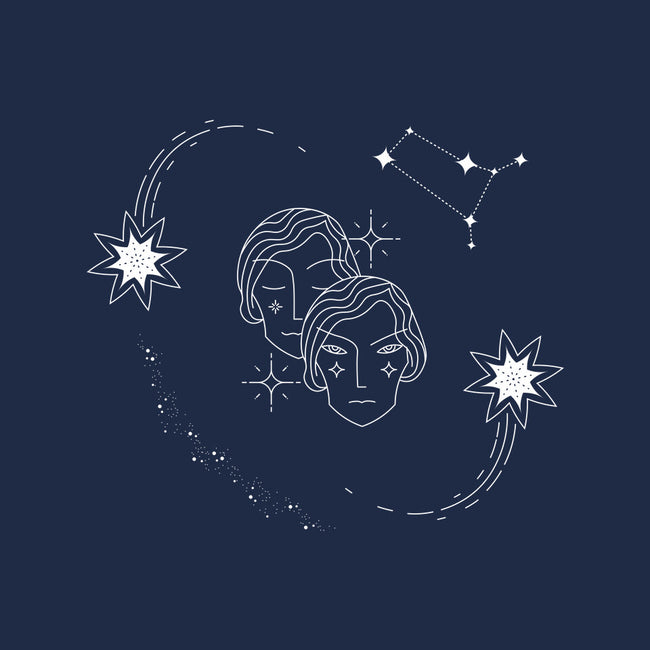 Gemini Doodle-None-Adjustable Tote-Bag-MaxoArt